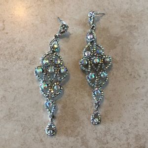 AB crystal earrings